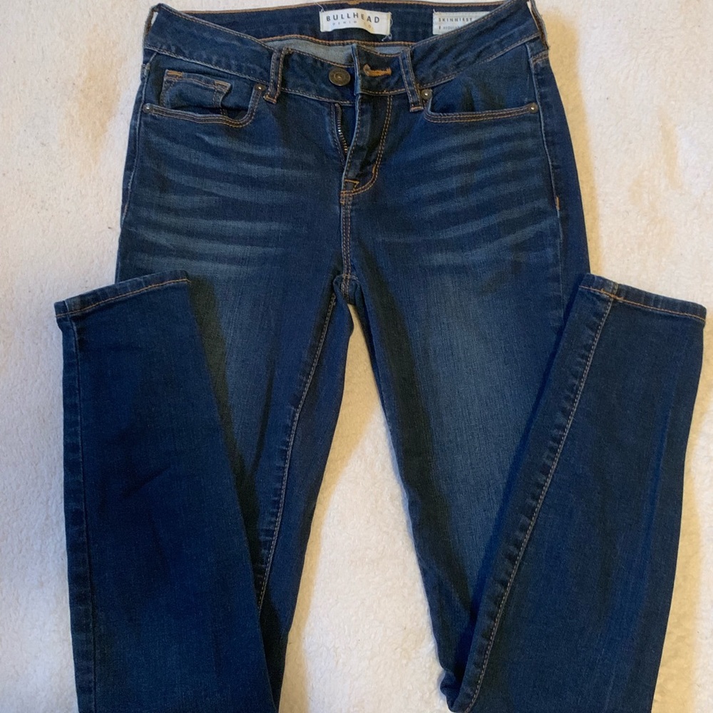 Cute denim skinny jeans